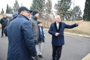 Ərdoğanın oğlu ailəsi ilə birgə Azərbaycanın bu rayonuna səfər etdi - FOTOLAR