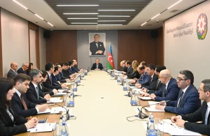 Ceyhun Bayramov kollegiya iclası keçirdi&nbsp;