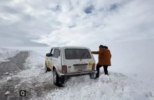 Azərbaycana bu qədər qar yağdı:Rayonlar nağılları xatırlatdı - HƏMİN VİDEO