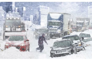 ABŞ-da qar fırtınası: 10 mindən çox aviareys ləğv edildi