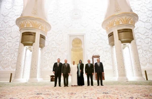 Leyla Əliyeva Əbu-Dabidə Şeyx Zayed məscidini ziyarət edib - FOTO 