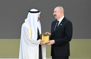 Prezidentin sosial media hesablarında dünənki mərasimdən video paylaşıldı&nbsp;