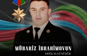 &nbsp;Milli Qəhrəman Mübariz İbrahimovun doğum günüdür&nbsp;
