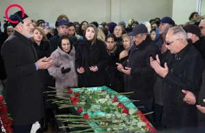 Fəzail Ağamalı ilə vida mərasimi keçirilir - Fotolar 