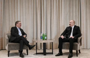 İlham Əliyev Münxendə Bundestaqın xarici siyasət komitəsinin sədri ilə görüşüb&nbsp;