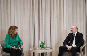 Prezident İlham Əliyev Münxendə bolqarıstanlı həmkarı ilə görüşüb 