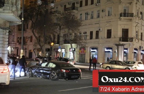 Bakıda vəzifəli şəxsin oğlu növbəti dəfə qəza törətdi —  FOTO