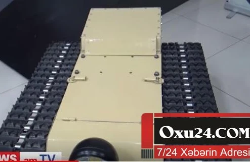 Ermənilərin “pilotsuz tankı” gülüş  doğurdu