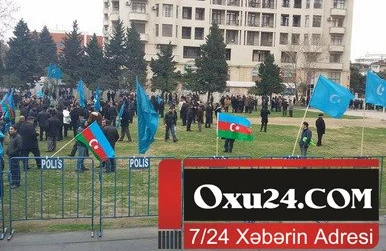 Milli Şura özünü  biabır etdi  - MİTİNQƏ  GƏLƏN  OLMADI
