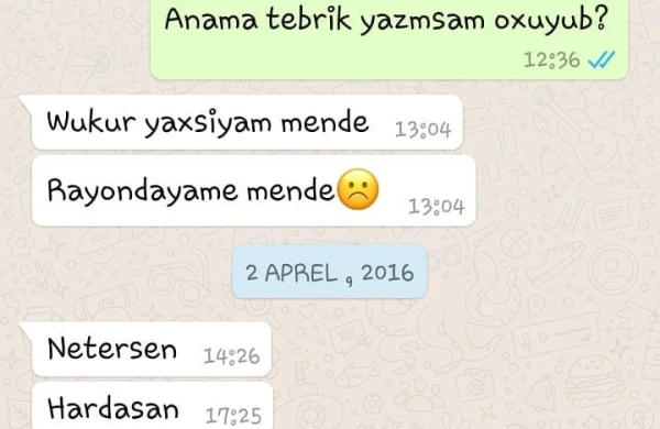Anam məktubu oxuyub? - Aprel  şəhidinin ürəkdağlayan mesajı