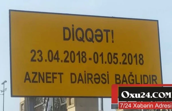 Bu yoldan Bakıya giriş tam bağlanır - Diqqət
