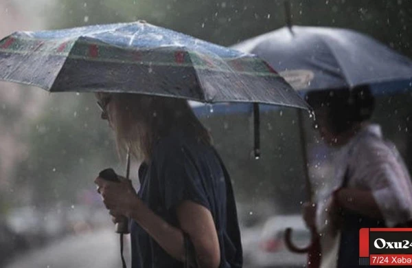 Şimşək çaxacaq, yağış yağacaq