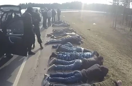 Xüsusi təyinatlılar azərbaycanlı insan qaçaqçısını belə yaxaladı (VİDEO)