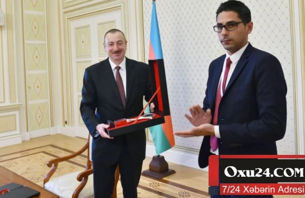 Prezidentə “Gənclərin hamisi” Fəxri Nişanı verildi - Foto