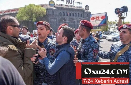 Etirazçılar Yerevanda meriyanı mühasirəyə aldılar - YENİLƏNİB