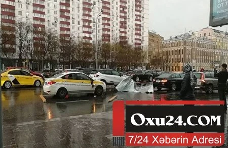 Moskvada qasırğa: 2 nəfər ölüb