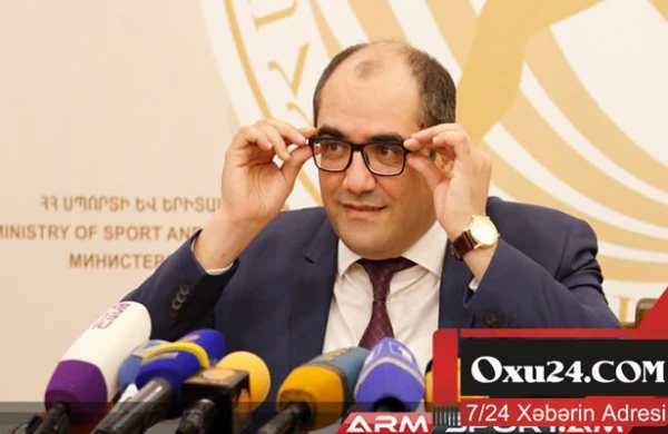 Ermənistanda nazir istefa verdi, etirazçılara qoşuldu