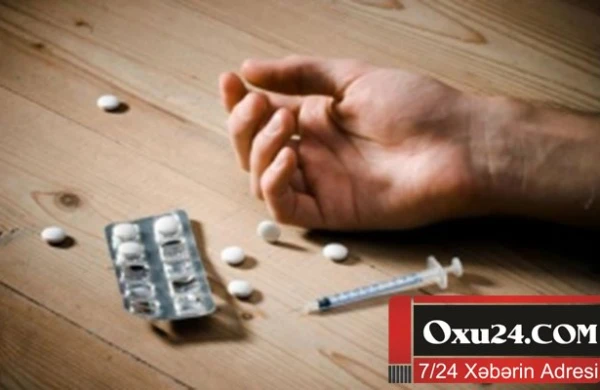 Bankda təmizlik işçisi narkotikdən öldü