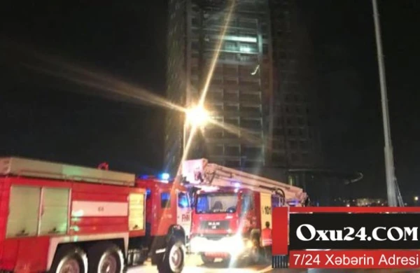 Yanan binaya görə su ittihamı - “Azərsu” məsələyə aydınlıq gətirdi