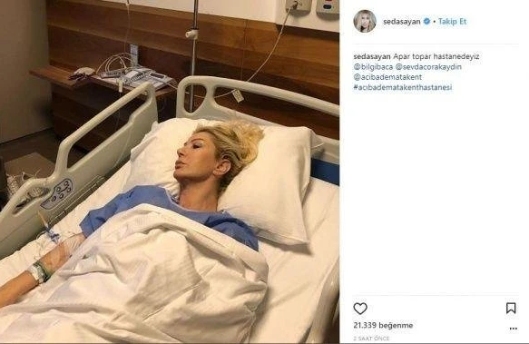 Seda Sayan təcili xəstəxanaya yerləşdirildi (FOTO)