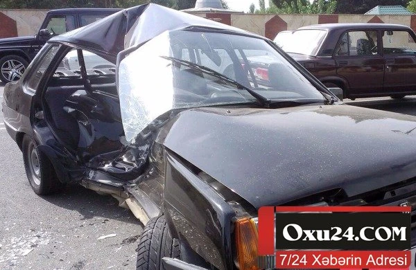 Paytaxtda ağır qəza: 2 ölü, 2 yaralı