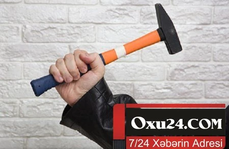 Bərdədə ata və oğlu çəkiclə döyülüb