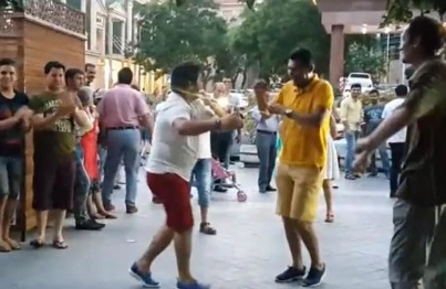 Ərəblərin Bakıda daha bir biabırçı videosu yayıldı