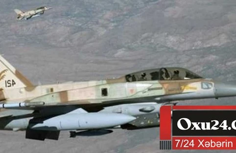 Son dəqiqə: İsrail hərbi təyyarələri  Qəzza bölgəsini bombalayıb.