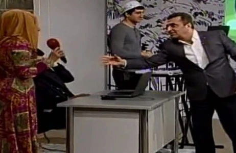 Efirdə biabırçılıq- Xuraman Şuşalı verilişdən getdi +VİDEO