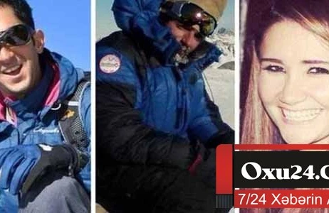 İtkin düşmüş hər 3 alpinistin meyiti tapıldı
