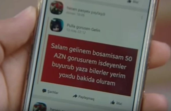 Azərbaycanda kişi arvadını 50 manata “satışa” qoydu –