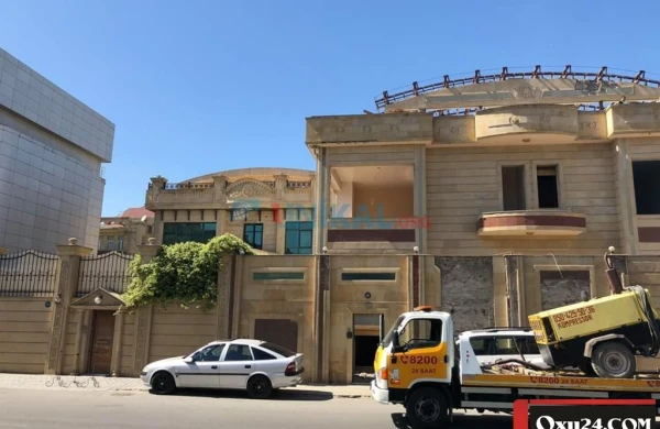 Mərhum nazirin villası sökülür - Yerində otel tikiləcək