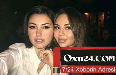 Safura Əliyeva rəssam bacısı ilə şeir gecəsində - FOTO