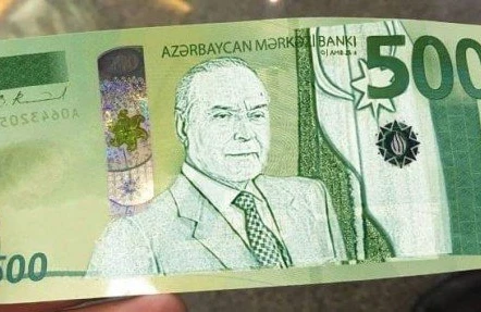 500 manatlıq əsginasın FOTOsu yayıldı