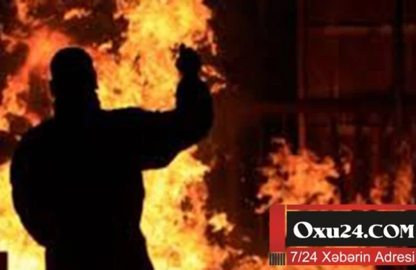 Sumqayıtda gözəllik salonu yandı