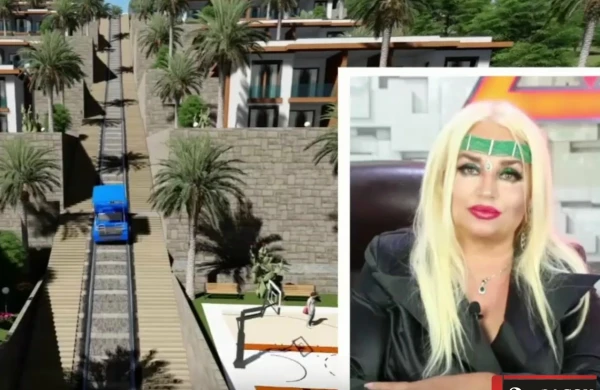 Tanınmış aktrisa reklama çəkildi -  İş adamı villa verdi