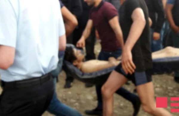 Çayda batan məktəblinin meyiti sudan çıxarıldı -FOTOLAR