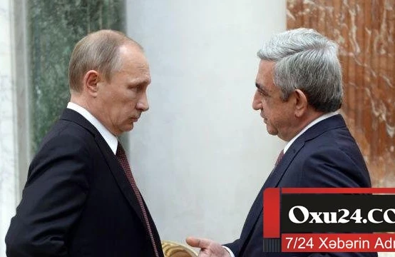 Sarkisyan Putini xəbərdarlıq etdi :Paşınyanı devirin,yoxsa,,,,