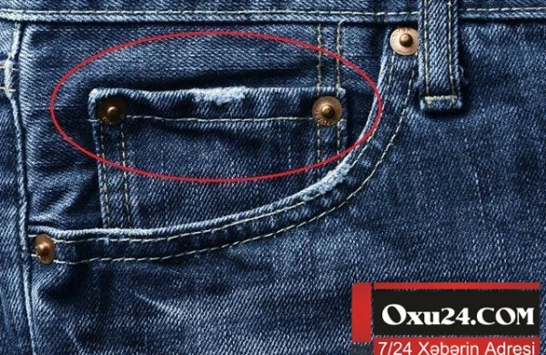 Cins şalvarda balaca cib nə üçündür? - FOTO