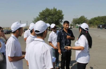 “Ailə Dünyası” Biləsuvarda maarifləndirmə aksiyası keçirib