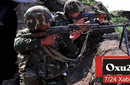 Cəbhədə GƏRGİNLİK - Düşmən pulemyotları susmadı