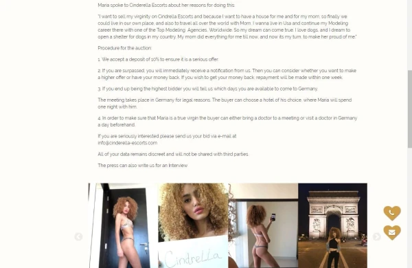 ŞOK! - MƏŞHUR AZƏRBAYCANLI MODEL BAKIRƏLIYINI 100 MIN AVROYA SATIŞA ÇIXARIB FOTO