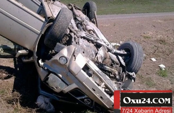 Azərbaycanda dəhşətli qəza - 6 nəfər öldü