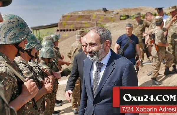 Paşinyan Qarabağa gəlib