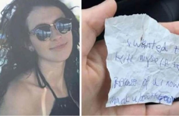 "Bomj" onu yemək masasına dəvət edən qıza məktub uzatdı - Məktubu oxuyan qız... / FOTOLAR