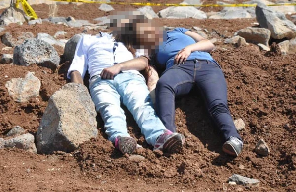 Sevgililər Qəbələdə asılmış vəziyyətdə tapıldı - ŞOK OLAY