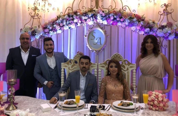 Oqtay və Dilarənin qızının nişanıdır - Fotolar