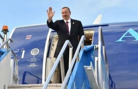 İlham Əliyevin Rusiya səfəri başa çatdı