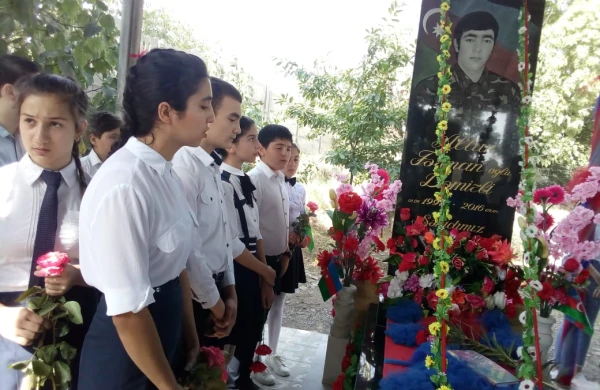 Aprel şəhidimizin doğum günü qeyd edildi - FOTOLAR