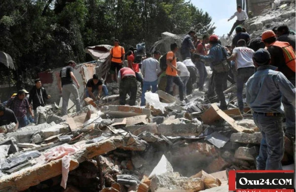 Dəhşətli zəlzələ: 2 ölü, 125 yaralı, 39 itkin